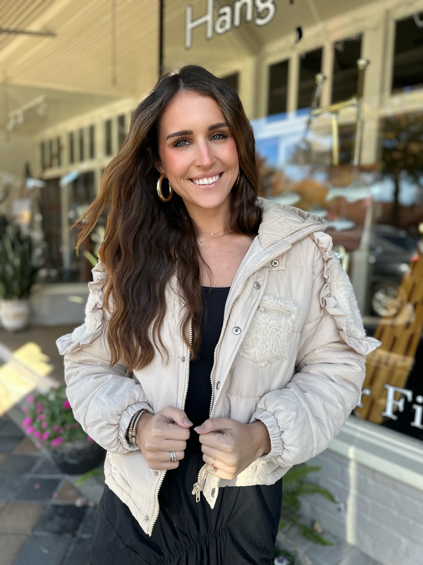 The Sherpa Puffer Jacket