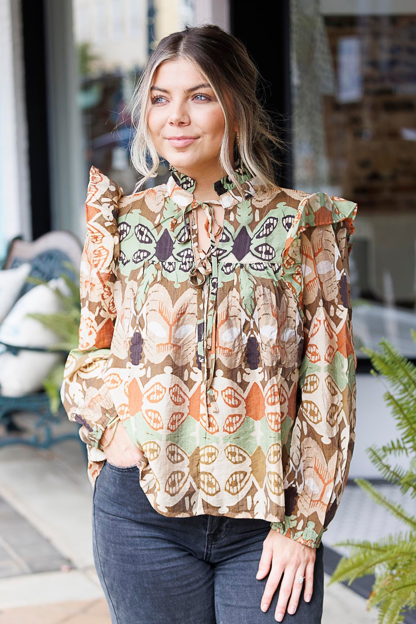 The Ivy Blouse