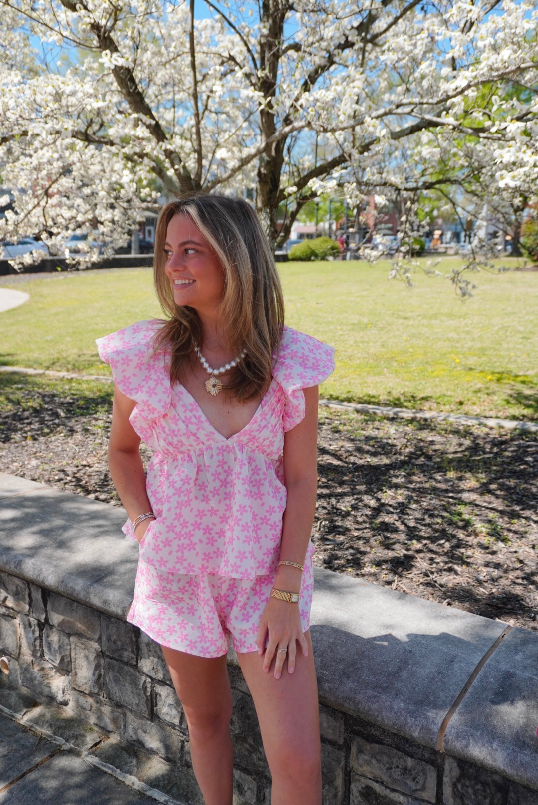 Petal Splash Shorts