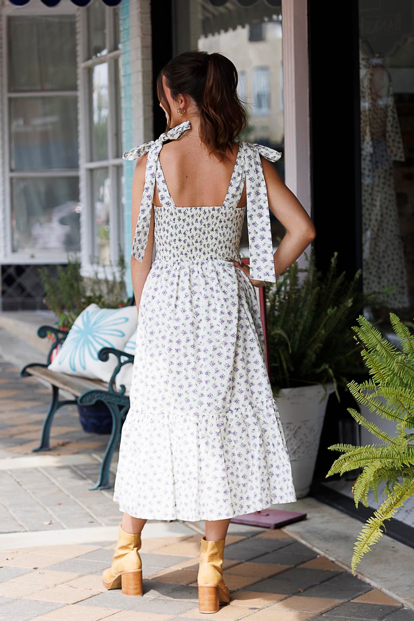 The Lilac Midi Dress
