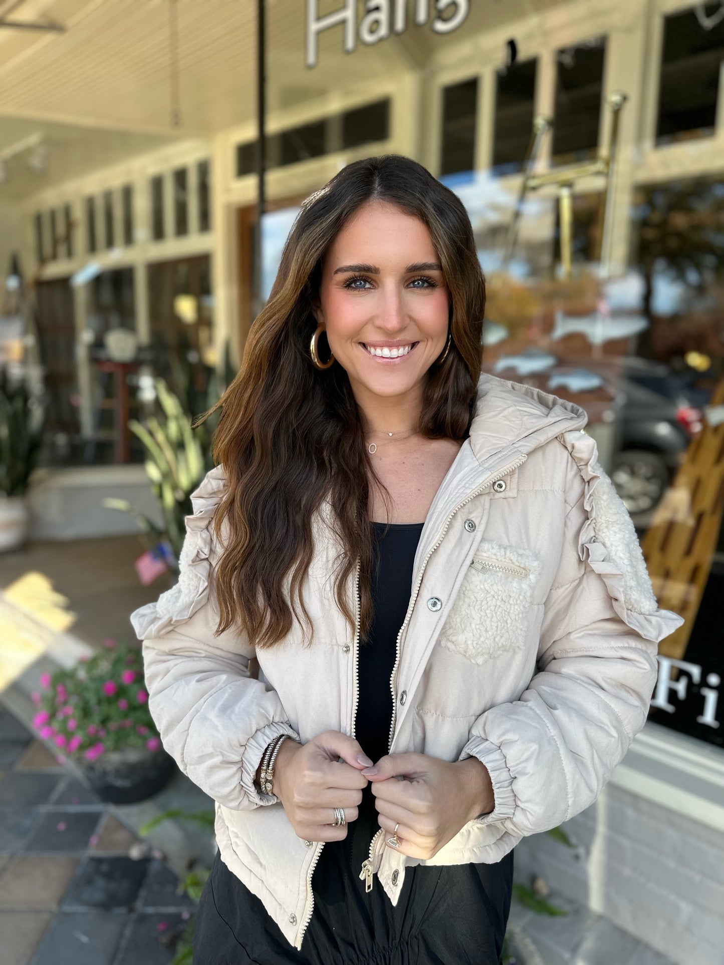The Sherpa Puffer Jacket