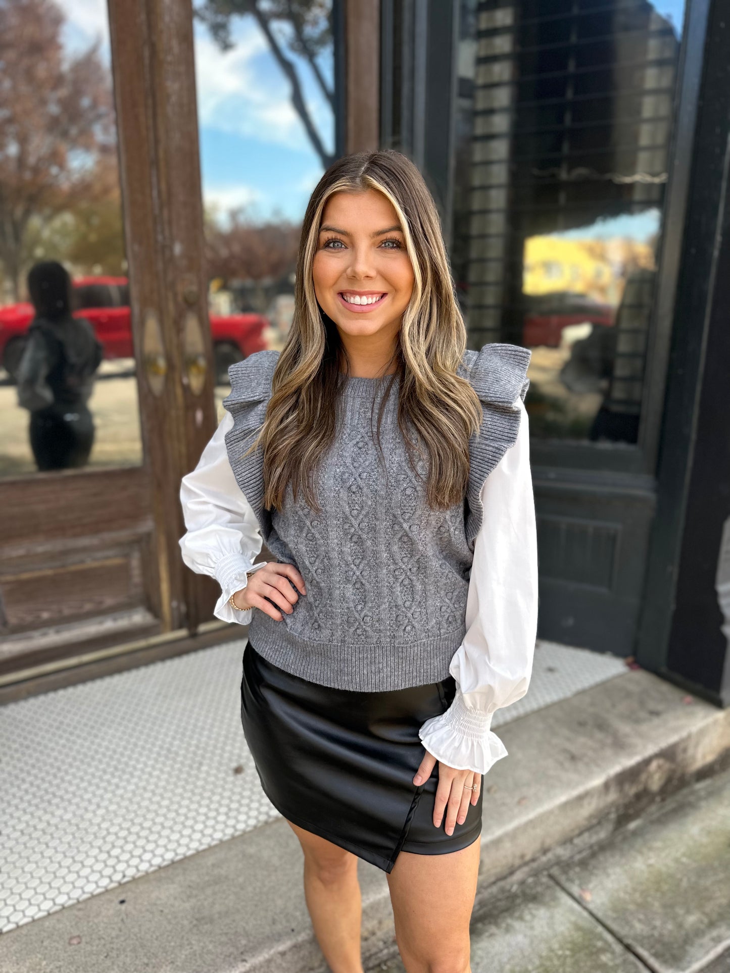 The Lizzie Sweater Shirt
