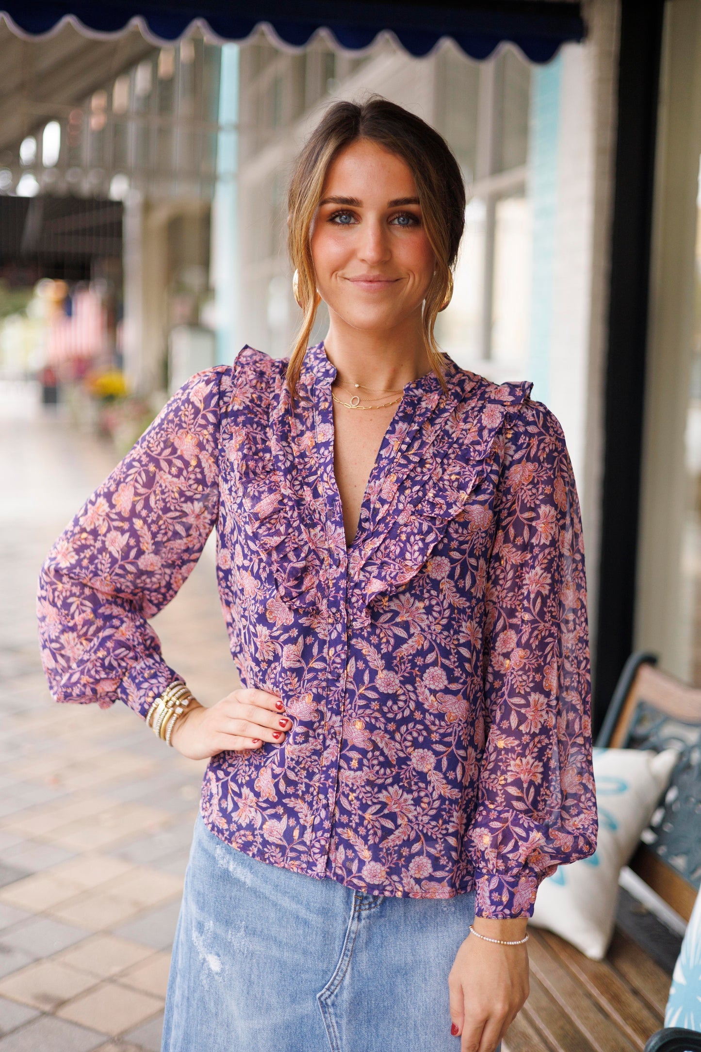 The Olivia Blouse