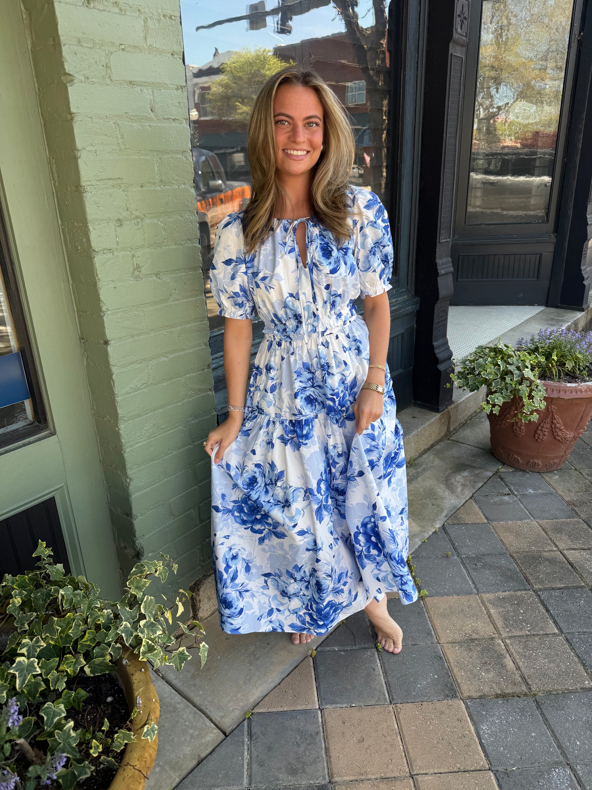 The Sapphire Garden Maxi