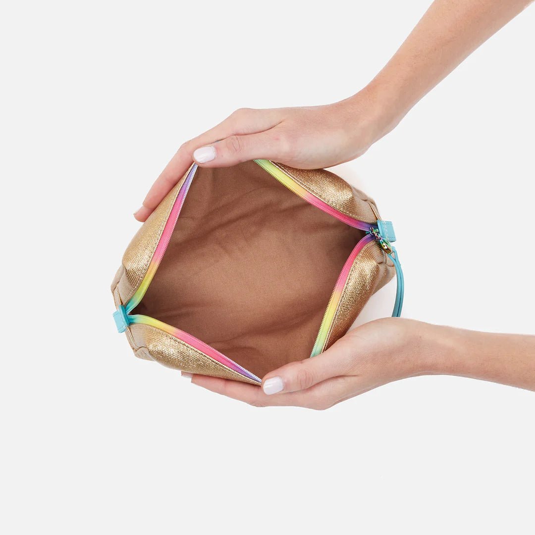 CC Gold Cosmetic Bag