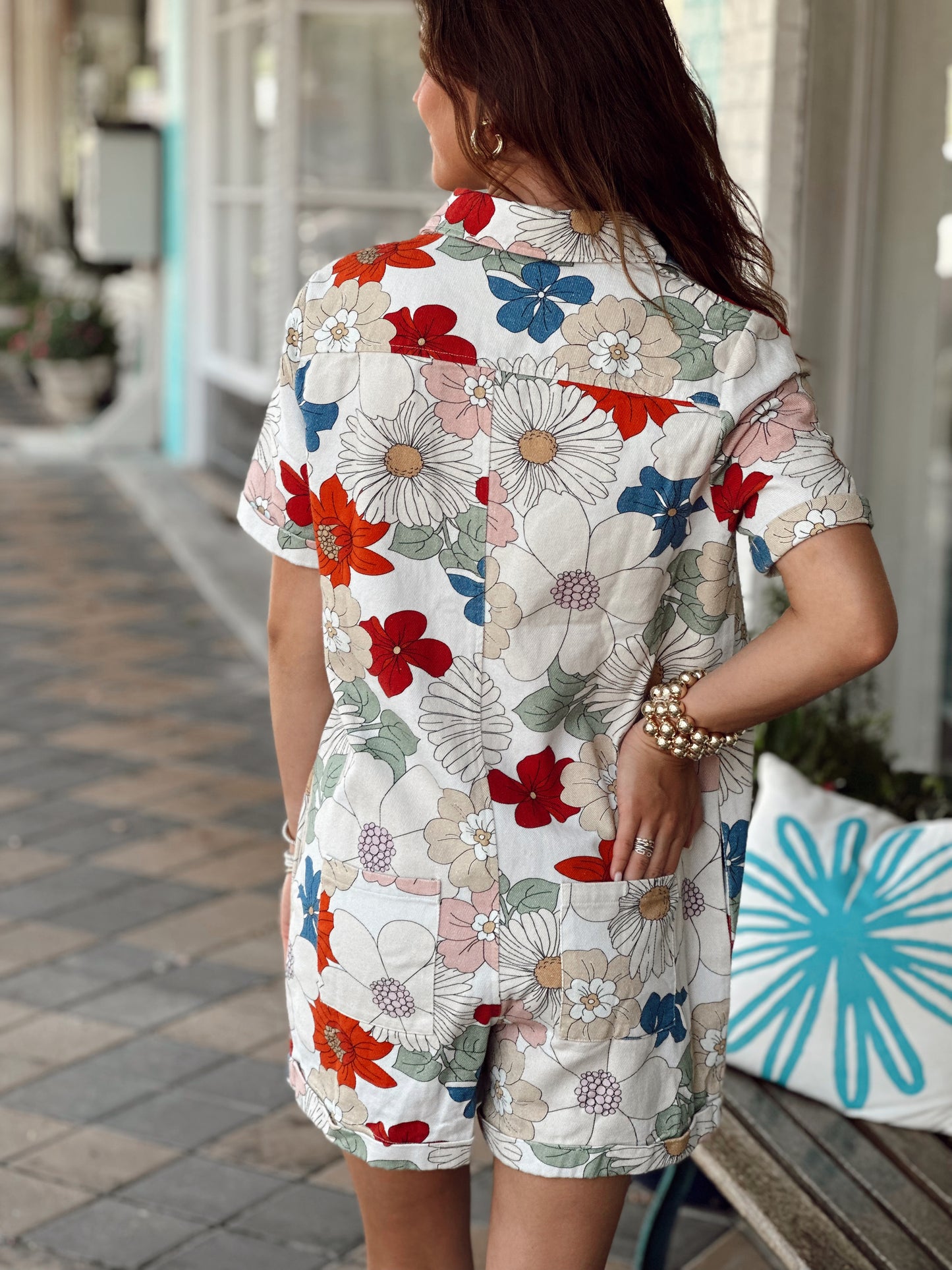 The Ditsy Floral Romper