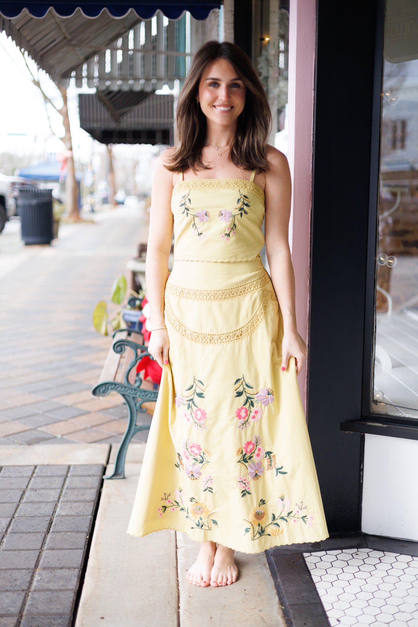 The Bales Embroidered Set