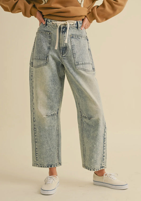 Wash Barrel Jeans