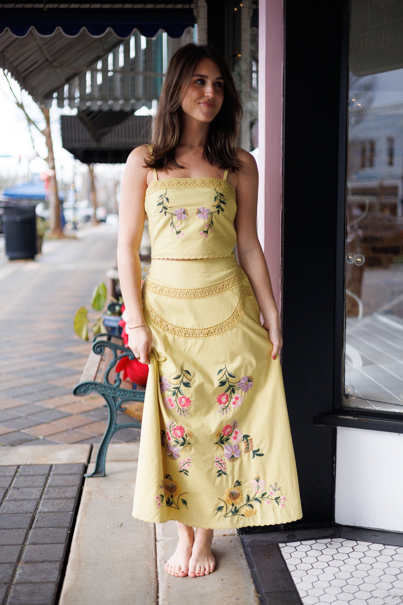 The Bales Embroidered Set