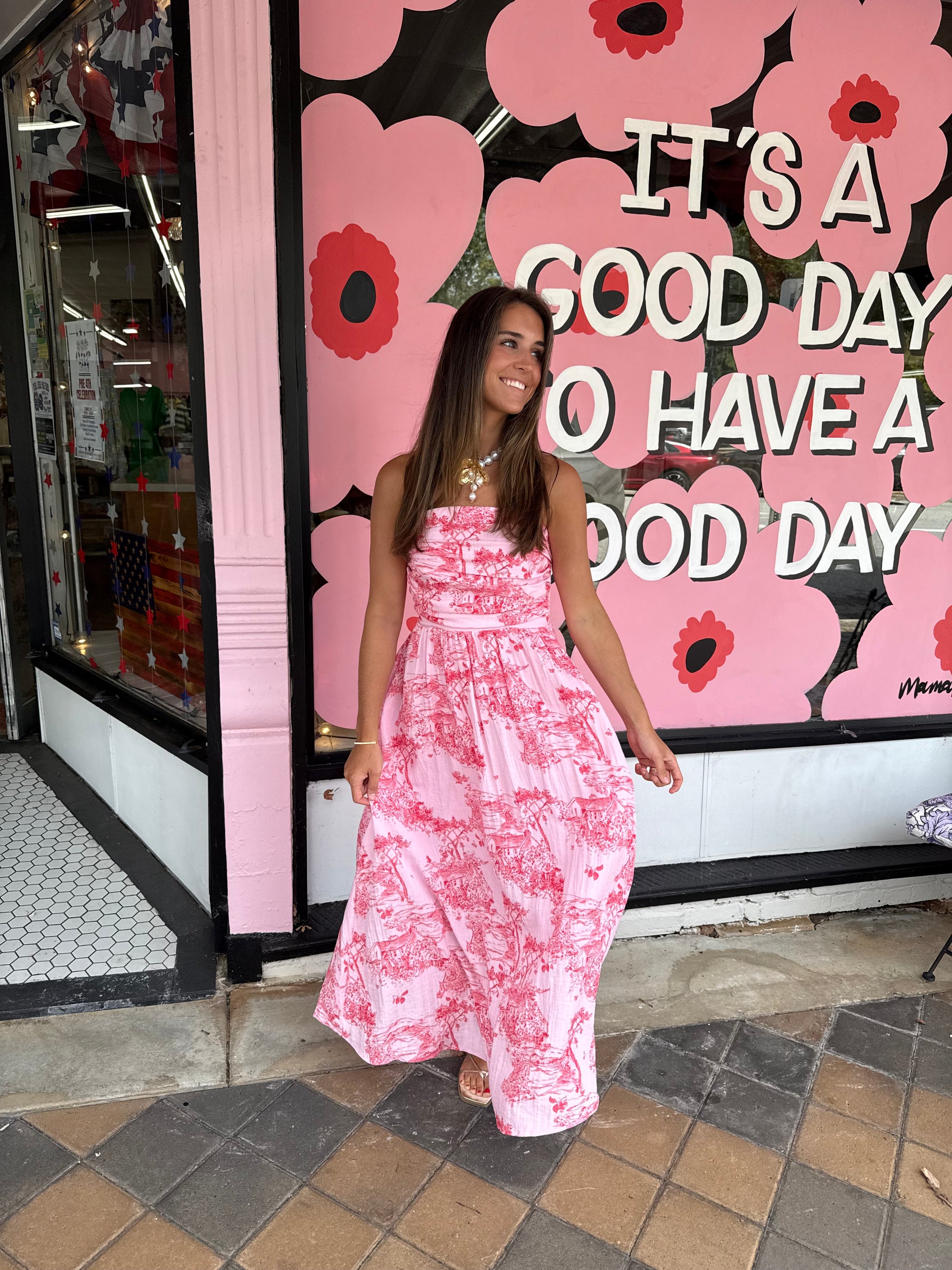 The Sunset Cottage Tube Maxi