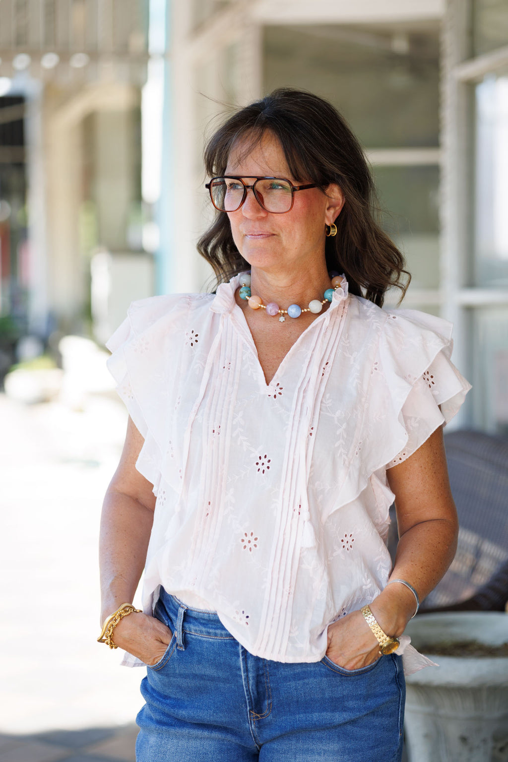 The Allie Blouse