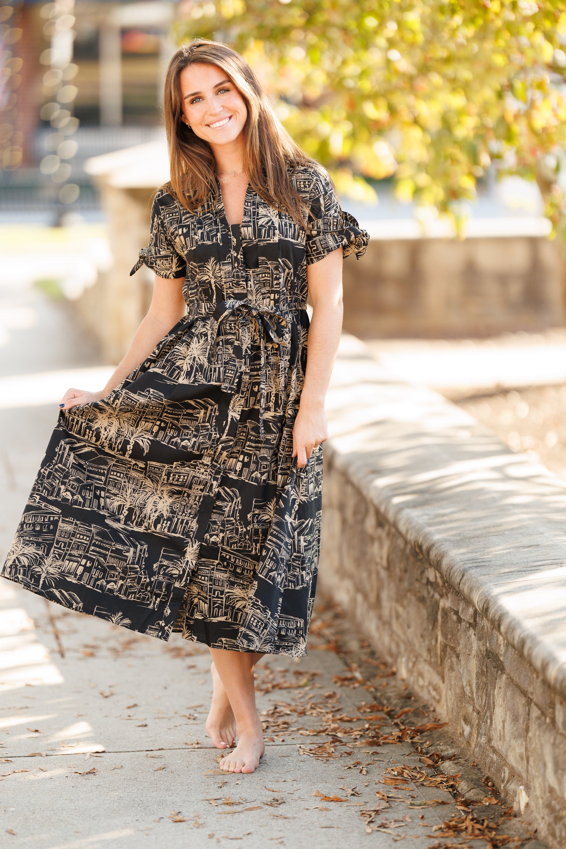 Santorini Midnight Dress