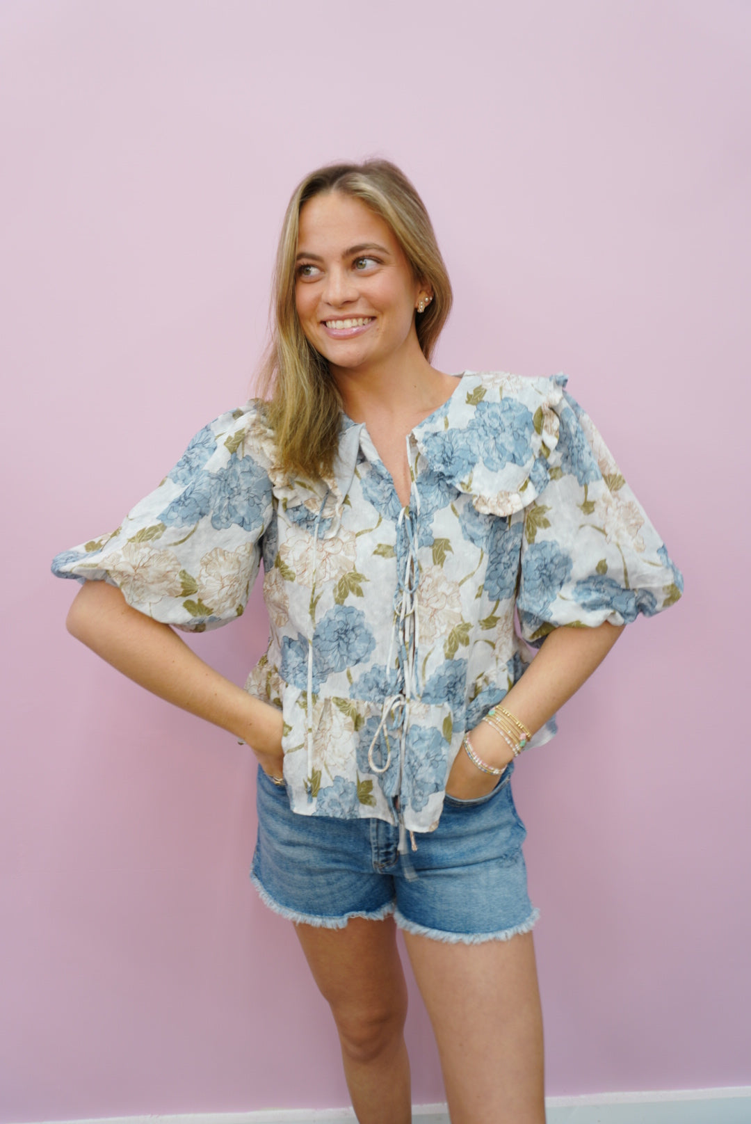 The Peony Blouse