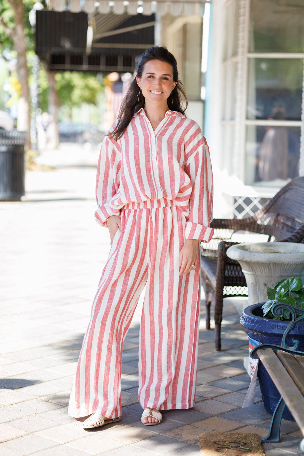 The Andie Oversized Top