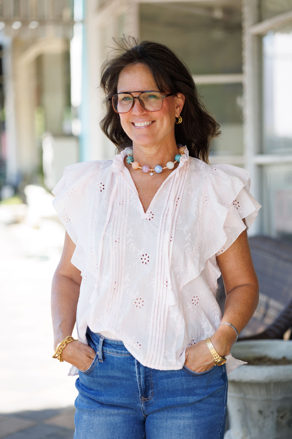 The Allie Blouse