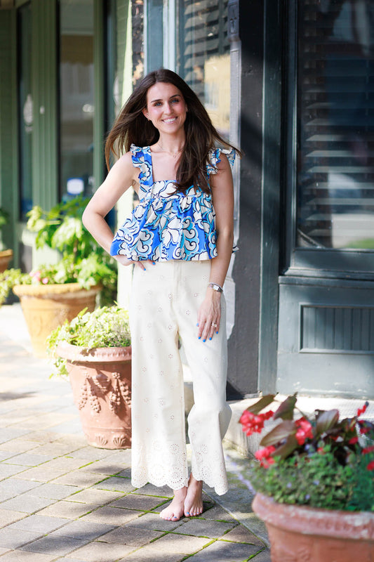 The Ellie Eyelet Jeans