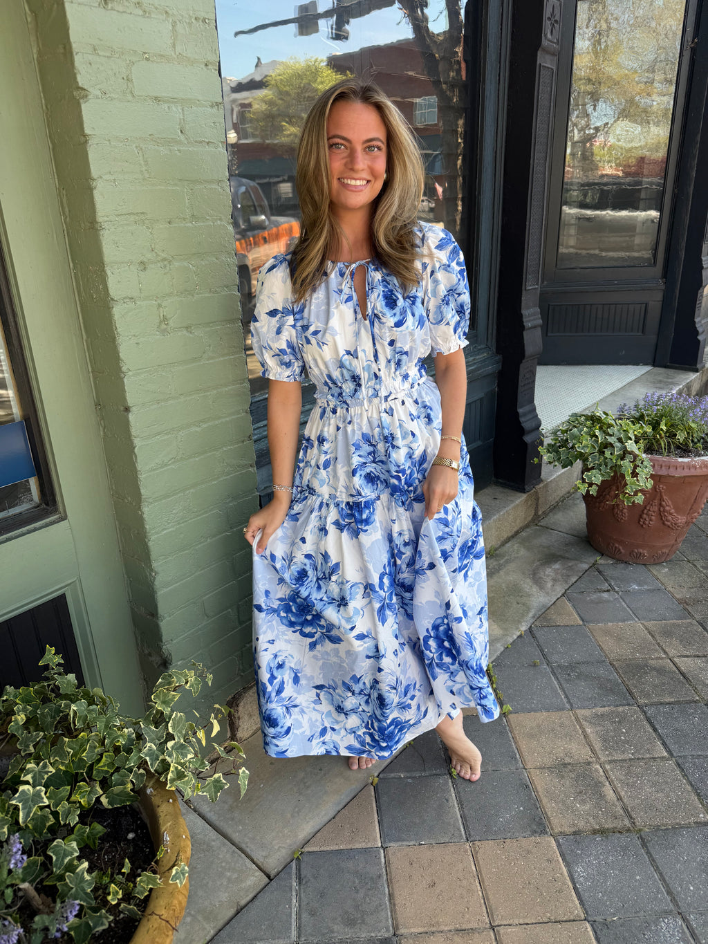 The Sapphire Garden Maxi