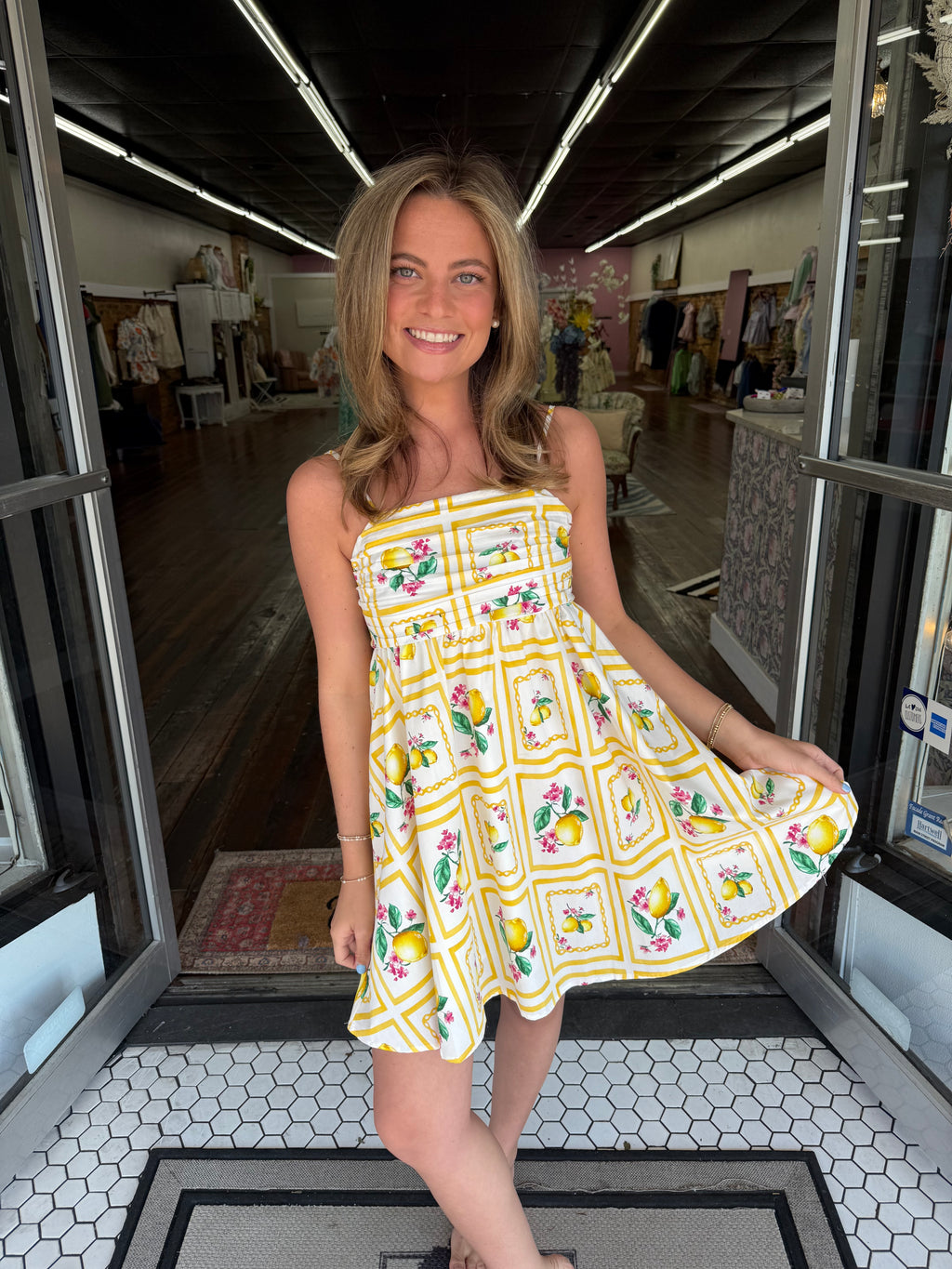 The Citrus Mini Dress