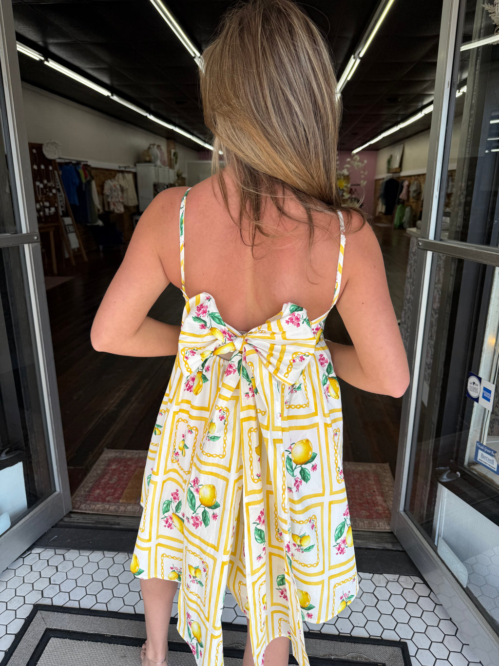 The Citrus Mini Dress