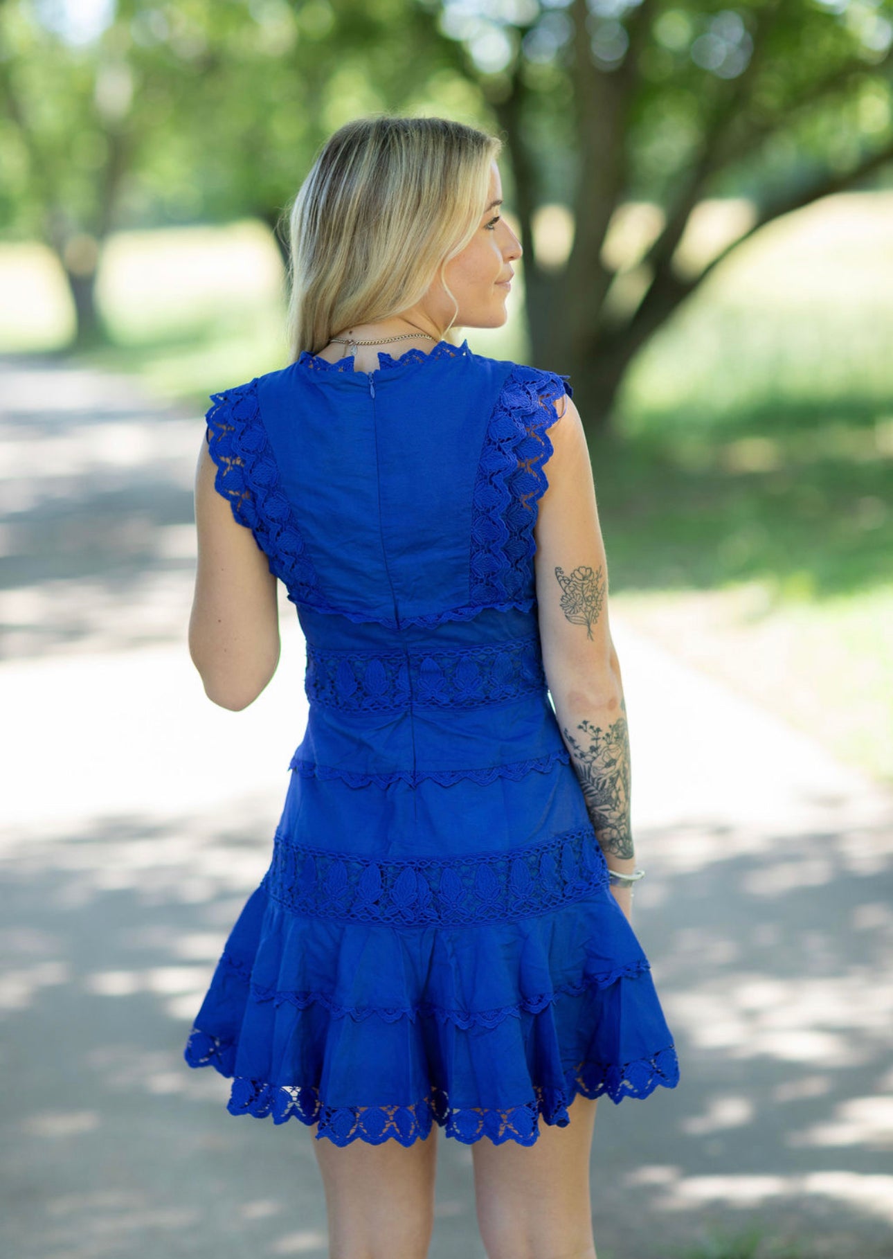 The Cally Cobalt Dress