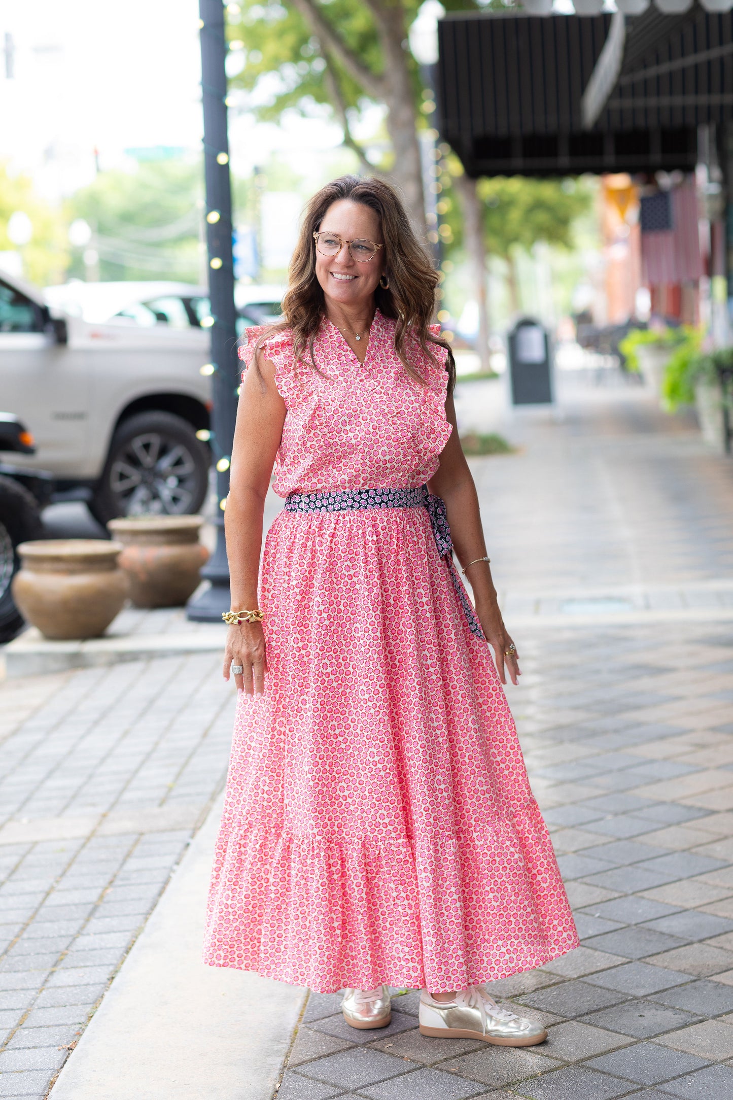 The Lyna Woven Blouse